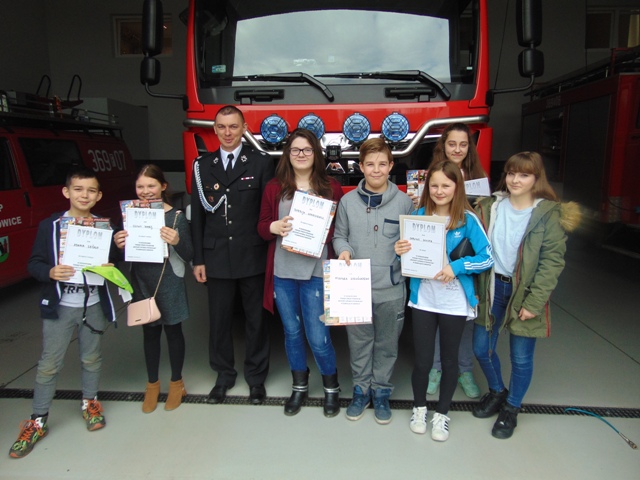 Gminne Eliminacje do Ogólnopolskiego Turnieju Wiedzy Pożarniczej „Młodzież Zapobiega Pożarom”